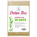 100% té de desintoxicación herbaria orgánica té flaco té de pérdida de peso (programa de 28 días)